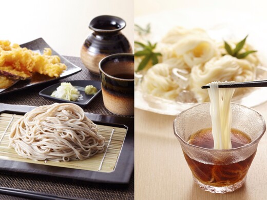 生蕎麦＆生素麺 詰め合わせ(各3人前）