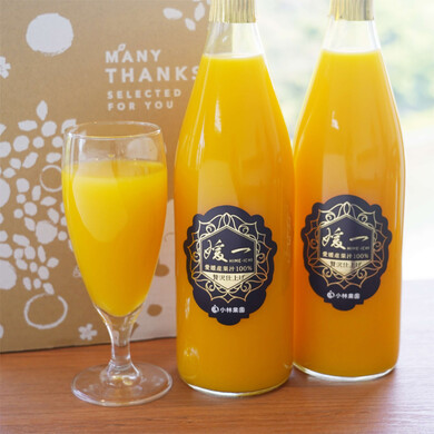 媛一(温州みかん ) ストレート果汁100%ジュース 720ml 3本入り