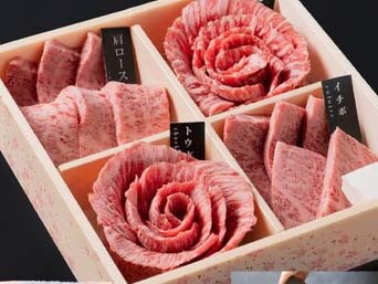 「肉箱・一段」厳選和牛焼肉食べ比べ計280g詰合せ