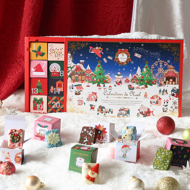 クリスマスカレンダー キューブラスク24個入