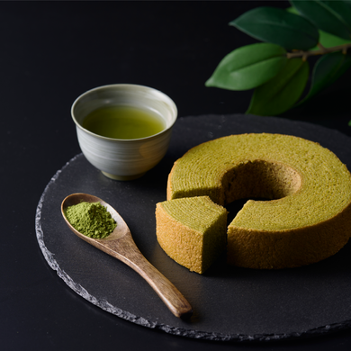 たんど～るの抹茶バウム（美濃茶）