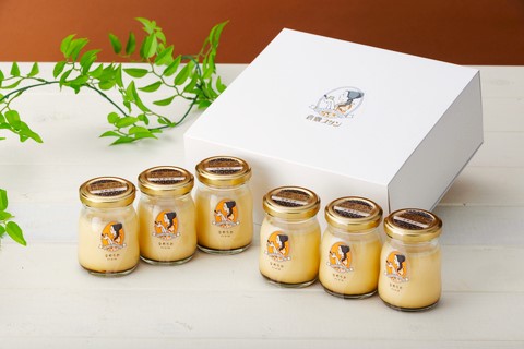 倉敷プリン「なめらかプリン6個セット」のお取り寄せ（通販