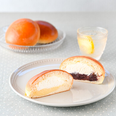 豊パン食べ比べ2個セット（Wくりーむ・くりーむあんぱん）