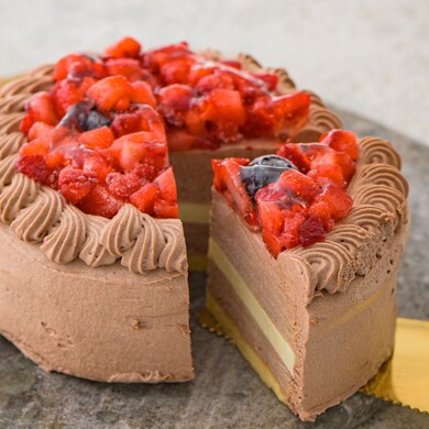 プレミアムチョコミルクレープケーキ 4号