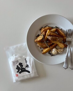 海そのままの自然海塩「つるみの磯塩」185g