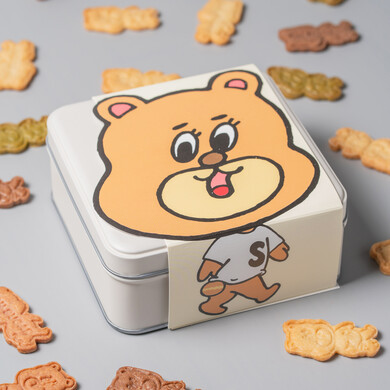 ON SUGARオリジナルクッキー缶