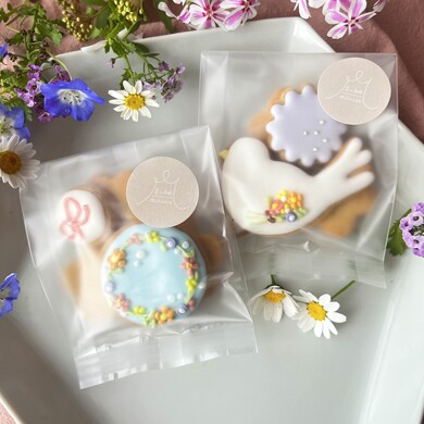 米粉と麹の発酵クッキー mini ･（小花）×2袋