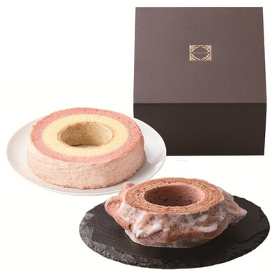 苺香・まろやか苺 コンペアギフト（苺ハードバーム&苺ソフトバーム）