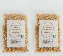 国産有機大豆100% プレミアムミンチ（100g×2袋）