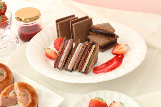 チョコレートサンド3個（いちご・いちごミルク・ピスタチオベリー）＆ティグレ3個（チョコ・ミルク・いちご）セット