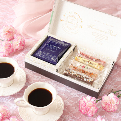 カフェドママン（ラスクとコーヒーのセット）