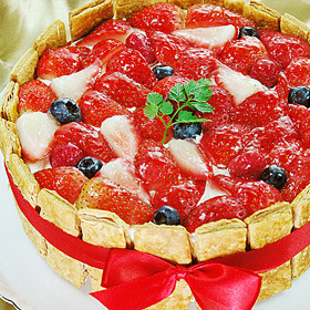 ミックスベリーのケーキ 直径17cm