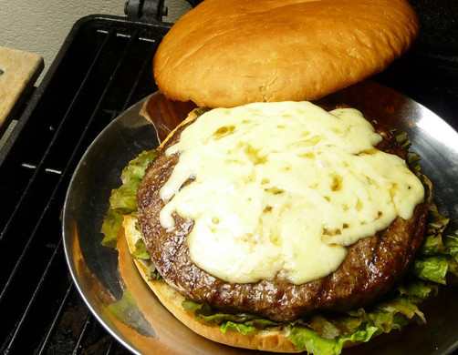 特大・手作りハンバーガーセット