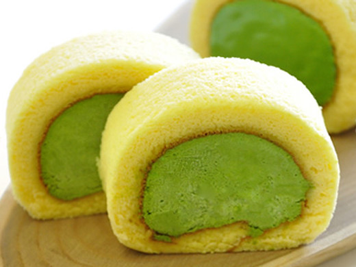 濃茶ロールケーキ