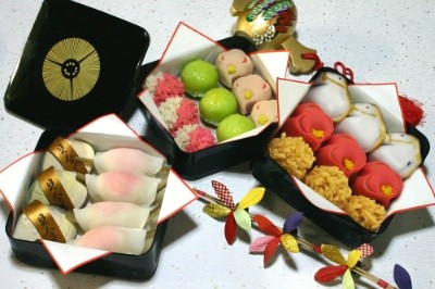 おせち菓子（三段重）