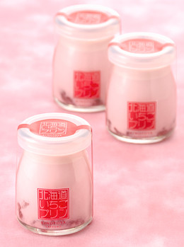 いちごプリン
