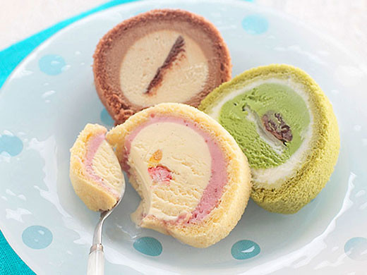 ロールアイスクリームケーキ 3本セット