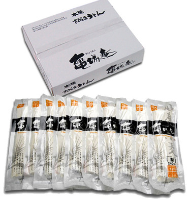 国産小麦うどん薫（240g×10袋）つゆなしのセット