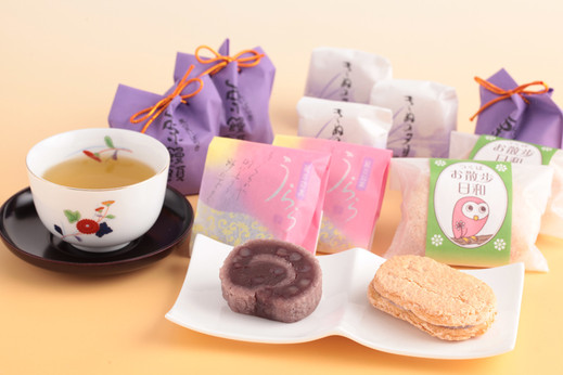 お茶と和菓子のギフト　茶三昧