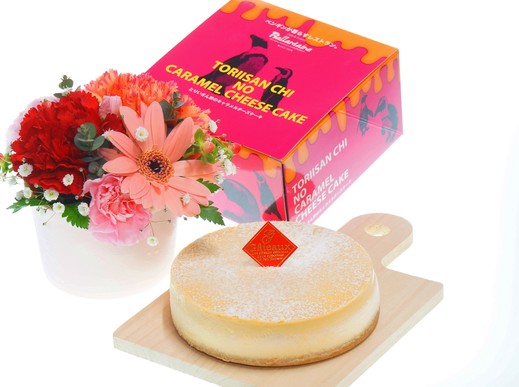 とりいさん家のCaramelチーズケーキ Mサイズ（約4～5人分）