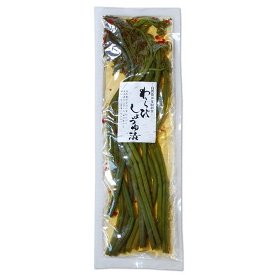 「わらびしょうゆ漬け」100g