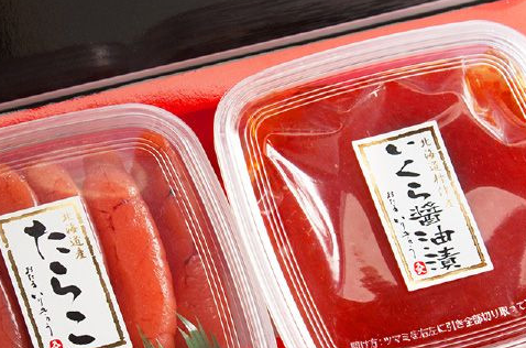 北海道産たら子・いくら醤油漬け