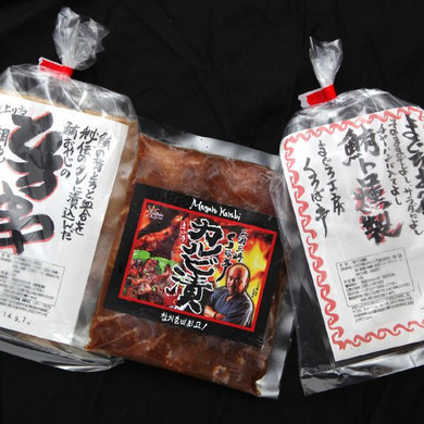 三崎まぐろ料理　くろば亭おつまみセット