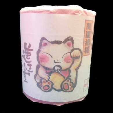 開運缶(招き猫)