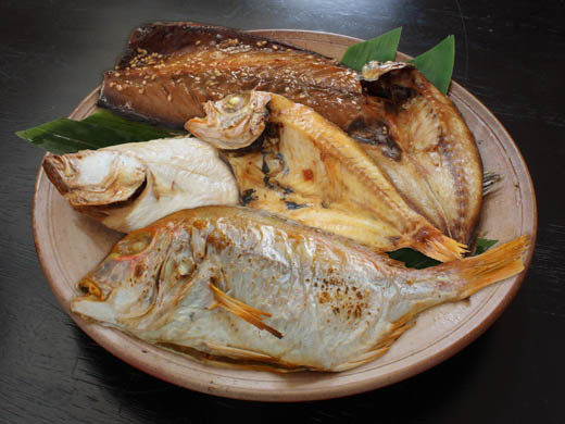 名人の干物5種詰め合わせ-M（1名様向け）
