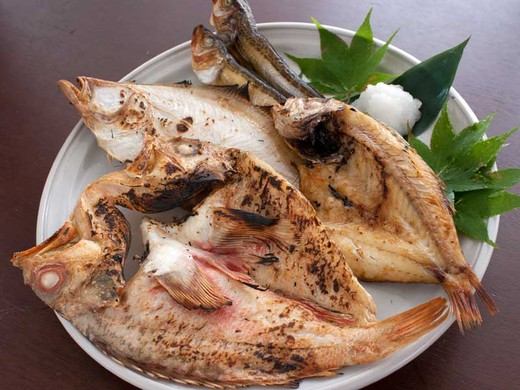 名人の干物　お中元セット4種 (1名様向け)