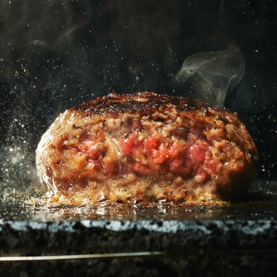 究極のひき肉で作る 牛100％ 和牛ハンバーグステーキ 120g×12個入り（プレーン120g）