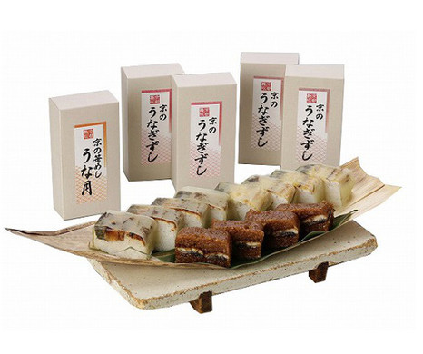 京のうなぎ 「笹寿司」セット