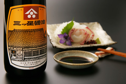 三ツ星醤油　900ml　2本