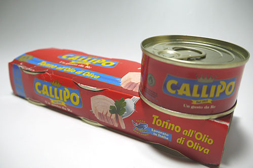 【カッリポ社 CALLIPO】 トンノ（ツナ）オリーブオイル漬け ３缶パック