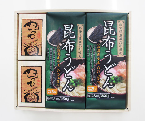 昆布うどん（讃岐めんつゆ付）6人前セット