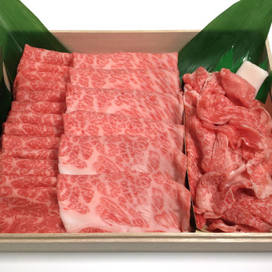 わりしたつき松阪牛上すき焼き3種食べ比べ