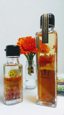 エディブルフラワードレッシング「Flower KISS」通常タイプ150ml＋ハンディタイプ50ml・2本セット