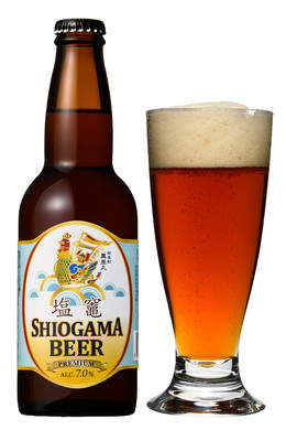 塩竈ビール4本セット(化粧箱入)