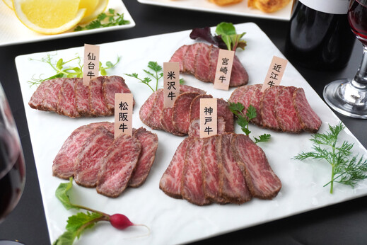 氷温熟成6大ブランド和牛食べ比べローストビーフセット