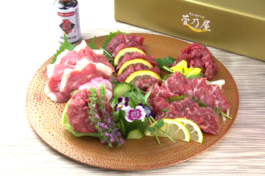  スライス6種バラエティーセット(馬刺し）