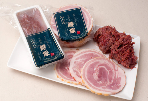 自家製ベリーハム＆コンビーフのセット