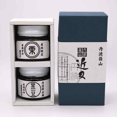 丹波篠山産 黒豆煮&栗渋皮煮