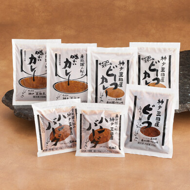 カレー・ハンバーグ・ビーフ赤ワイン煮込みのギフトセット(KFT-ハ)