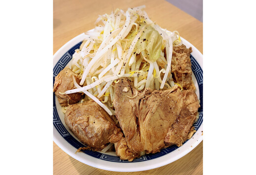 家二郎セット（超極太平打#8・オーション麺4玉＆豚骨醤油スープ4食分） 200g×4玉