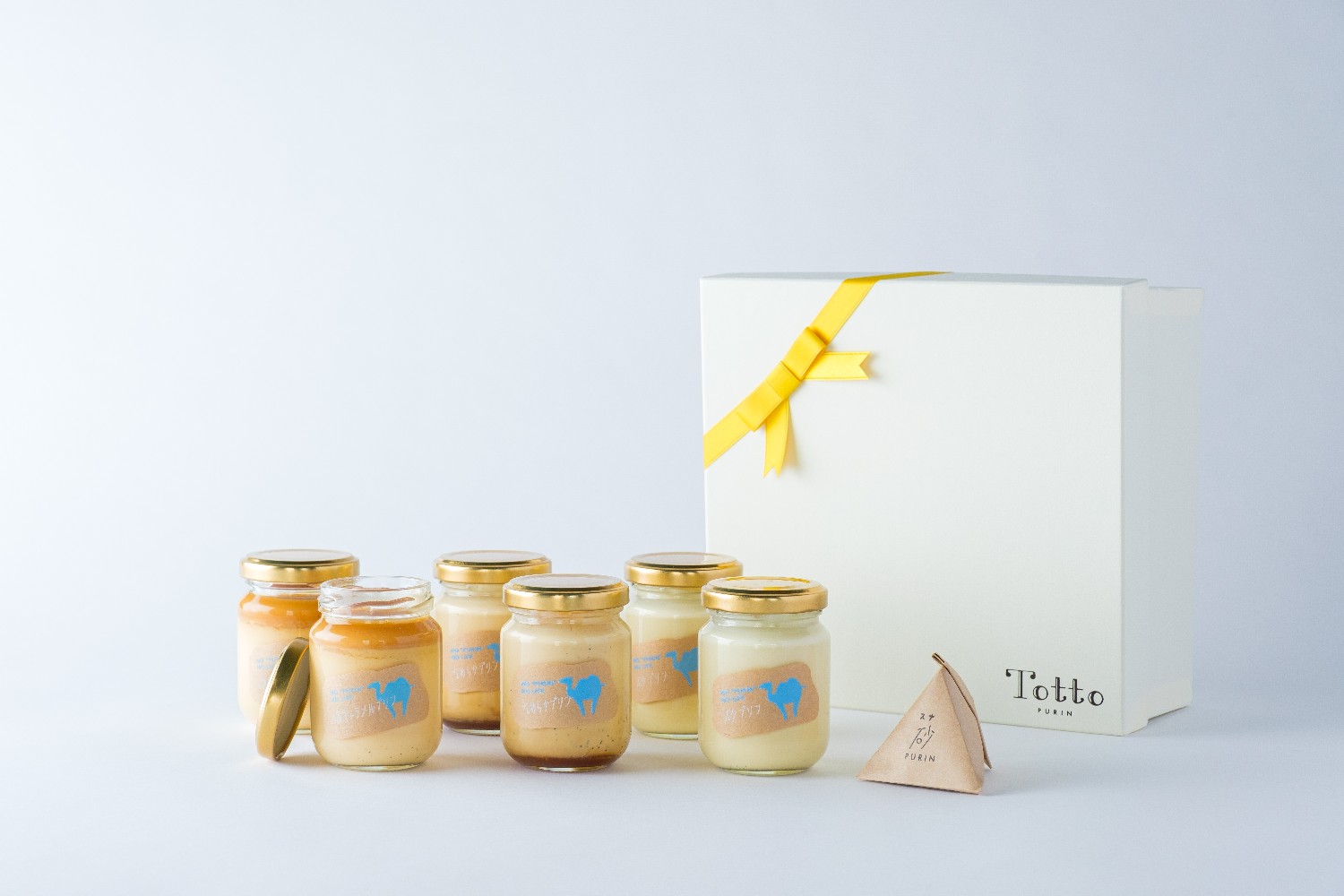Totto PURIN「PURIN 6個セット（砂プリン・なめらかプリン・塩