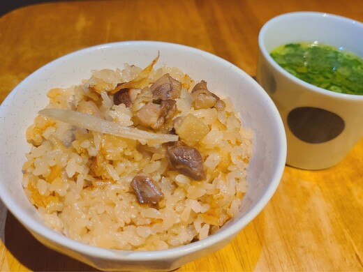 地鶏飯の素とガラスープセット(贈答用箱入り)