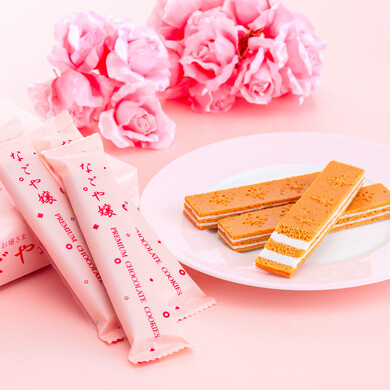 なごや嬢27本入（ホワイトチョコレートサンド）