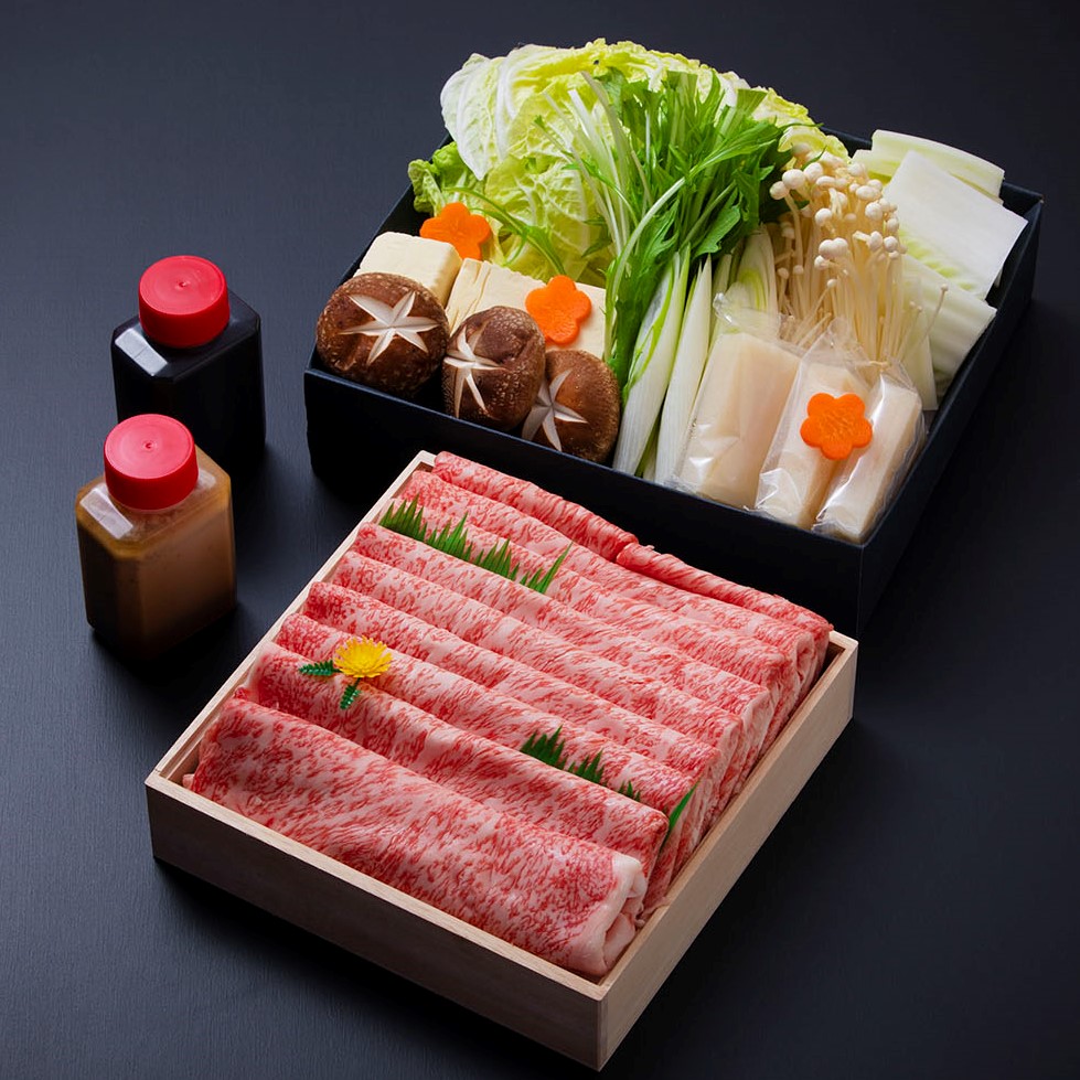 しゃぶしゃぶ日本料理たちばな「「綿肉」鹿児島黒牛 しゃぶしゃぶ