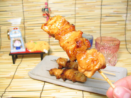 むね皮焼き鳥（5本入）（醤油ダレ）
