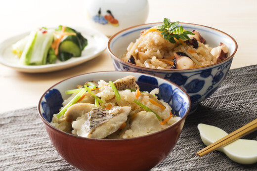 瀬戸内鯛飯・蛸飯セット 各２合